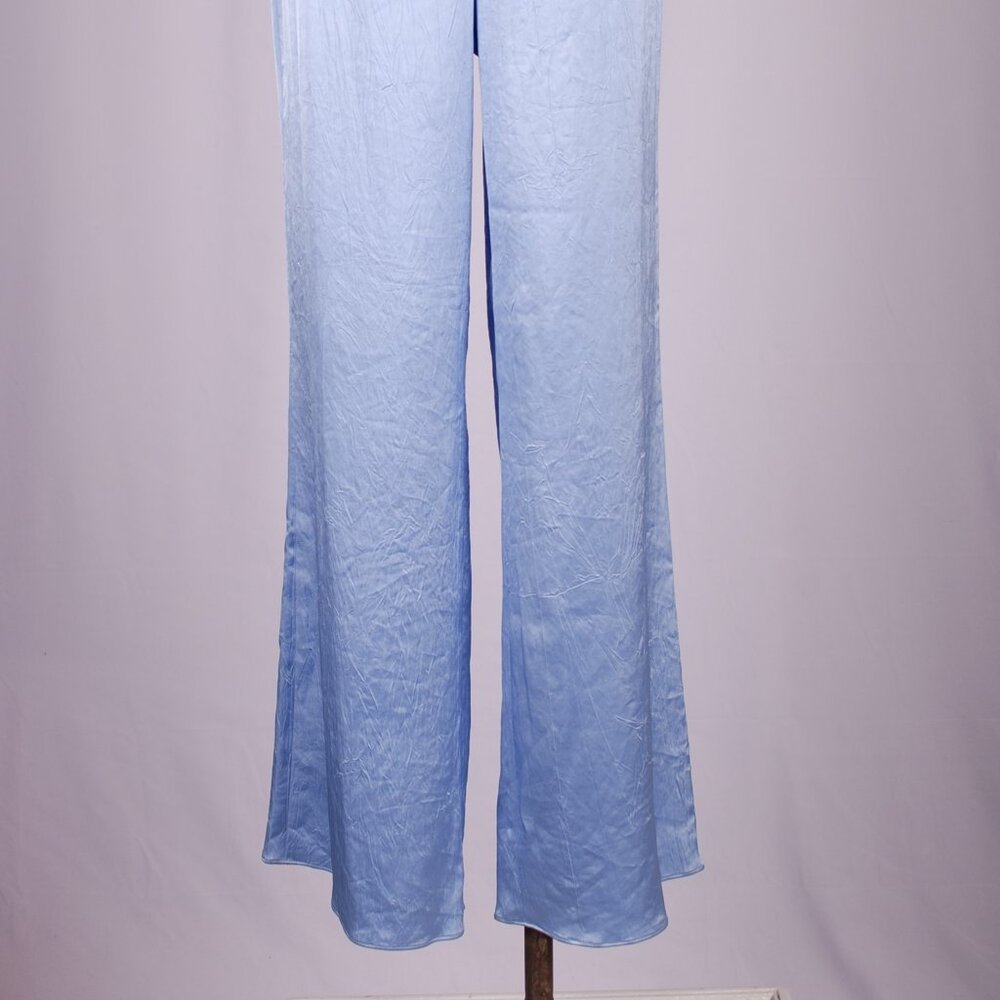 EUC Vince High-Rise Satin Wide Leg Pant, Sz - Lg - Picture 5 of 8